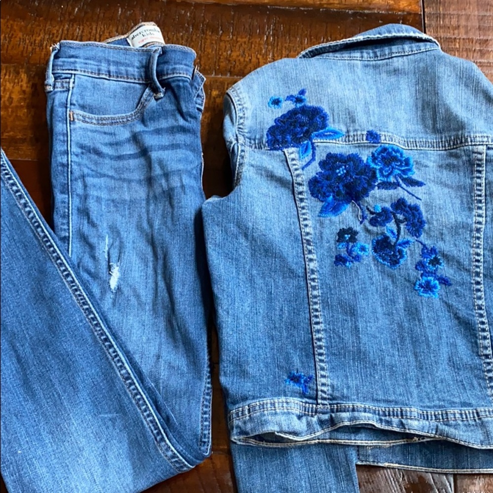 Blue jean set